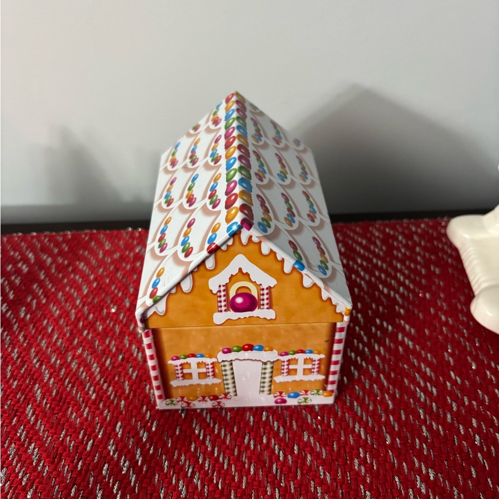 Colorful Gingerbread House Decor